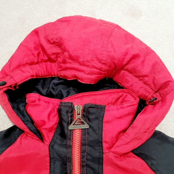 Vintage Nebraska Huskers Pullover Jacket Youth L (14-16) Or Adult S/M Quilted - Picture 7 of 14